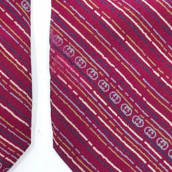 Gucci Vintage ‘GG’ Pattern Tie - Picture 10 of 10
